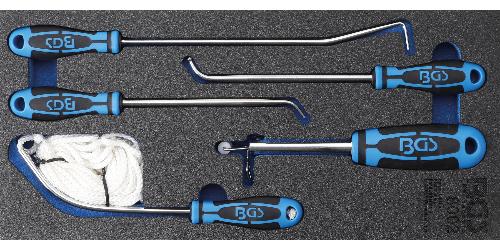 BGS Werkstattwageneinlage 1/3: Windschutzscheiben-Werkzeug-Satz | 5-tlg.