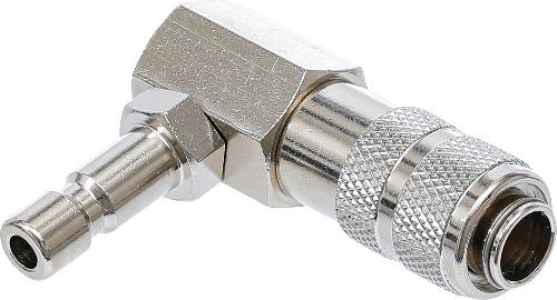 BGS Kühlsystem-Bajonettadapter | 90° abgewinkelt | für 8027, 8098