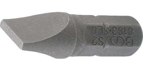 BGS Bit | Länge 25 mm | Antrieb Außensechskant 6,3 mm (1/4") | Schlitz 8 mm