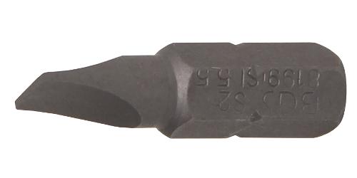 BGS Bit | Länge 25 mm | Antrieb Außensechskant 6,3 mm (1/4") | Schlitz 5,5 mm