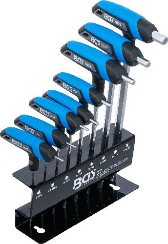 BGS T-Griff-Schlüssel-Satz | Innensechskant 2 - 10 mm | 8-tlg.