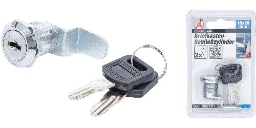 BGS Do It Yourself Briefkasten-Schließzylinder | 18 x 20 mm