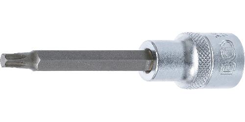 BGS Bit-Einsatz | Länge 100 mm | Antrieb Innenvierkant 12,5 mm (1/2") | T-Profil (für Torx) T35