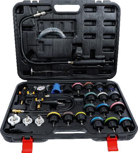 BGS Do It Yourself Kühlsystem-Abdruck und Prüfgerät inkl. Befüllsystem | 27-tlg.