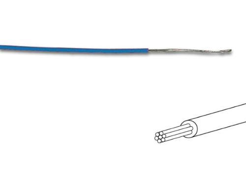 Velleman MONTAGEKABEL - ø 1.4 mm - 0.2 mm² - MEHRADRIG - BLAU