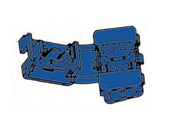 Velleman SCHUTZGEHÄUSE BLAU