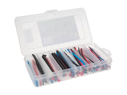 Velleman Schrumpfschlauch-Set - mehrfarbig - 10 cm - 170 Teile - Sortimentsbox