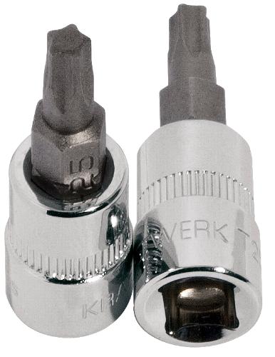 Kraftwerk 1/4" 5-Stern TX-Bit-Stecknuss TS27