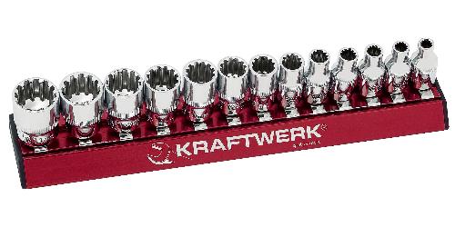 Kraftwerk 13-t. COMBI-Stecknusssatz MAGALU 1/4"