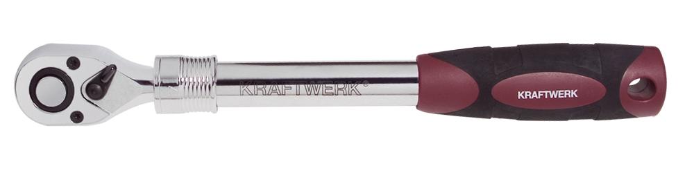 Kraftwerk Feinzahn-Teleskop-Umschaltknarre 1/4"