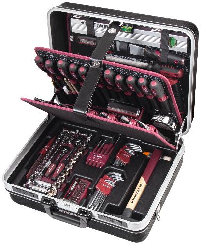 Kraftwerk ABS-Profi-Werkzeugkoffer, 186 tlg.