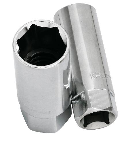 Kraftwerk 1/2" Zündkerzen-Stecknuss 16 mm