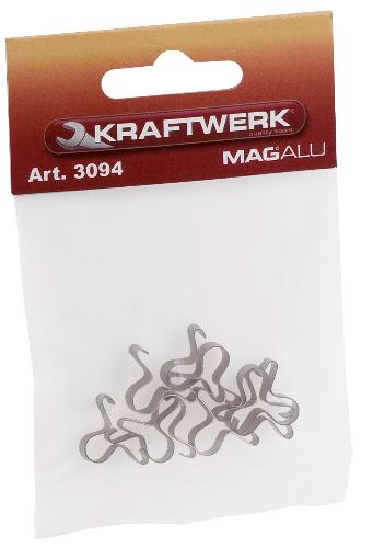 Kraftwerk MAGALU 10 Stk. Stecknuss-Clips 1/4"