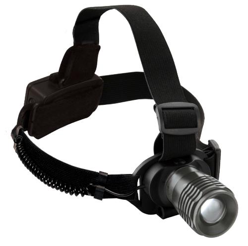 Kraftwerk Hochleistungs-LED-Stirnlampe mit Zoom