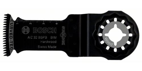 Bosch BIM Tauchsägeblatt AIZ 32 BSPB, Hard Wood, 50 x 32 mm, 1er-Pack