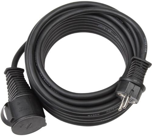 brennenstuhl Baustellenverlängerungskabel H07RN-F 3G1,5 IP44 Kabel-L.25m Gummi-Neopren schwarz IP44