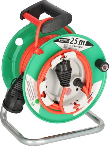 brennenstuhl Gartenkabeltrommel Garant G Kabel-L.23+2m Trommel-D.240mm Ku. Rot IP44 Ku.
