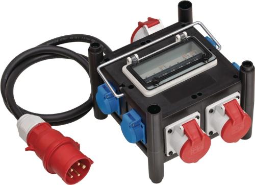 brennenstuhl Stromverteiler Stecker 400V/32 A 2xCEE 400V/16A, 1xCEE 400V/32A, 4x 230V