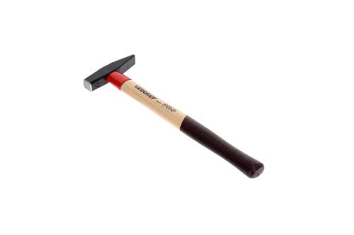 GEDORE 600 H-100 Schlosserhammer ROTBAND-PLUS mit Hickorystiel, 100 g