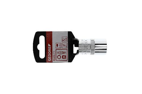 GEDORE Red R61001606 Steckschlüsseleinsatz 1/2" 6-kant 16 mm Länge 38 mm