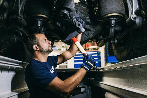 GEDORE 600 H-100 Schlosserhammer ROTBAND-PLUS mit Hickorystiel, 100 g