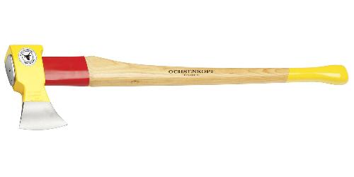 OCHSENKOPF OX 630 H-2757 Spalt-Axt (Schlegelaxt) ROTBAND-PLUS