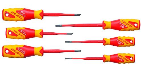 GEDORE VDE 2162-2172 PM-06 VDE-Schraubendreher-Satz SLIM DRIVE, 6-teilig