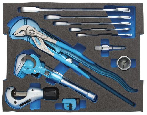 GEDORE 1100 CT2-03-100 B Sortiment Sanitär in 2/2 L-BOXX 136 Modul oben