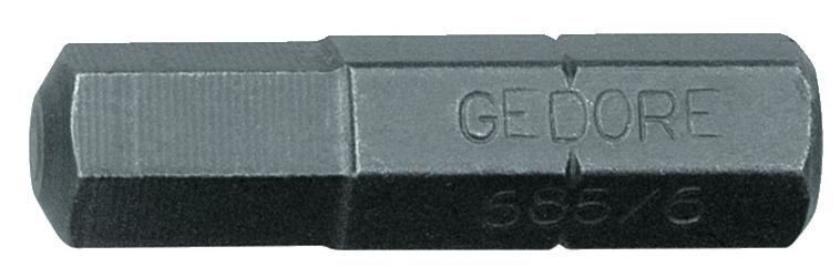 GEDORE 685 8 S-010 Schraubendreherbit 1/4", Vorteilspack 10-teilig, Innen-6-kant 8 mm
