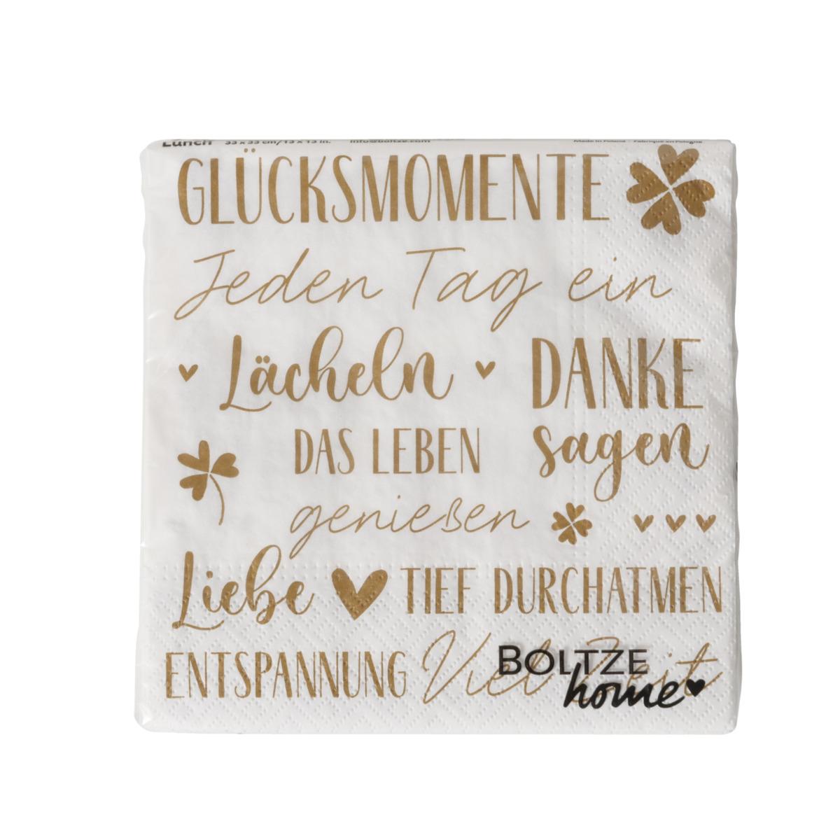 Boltze Servietten Luck 20er Pack