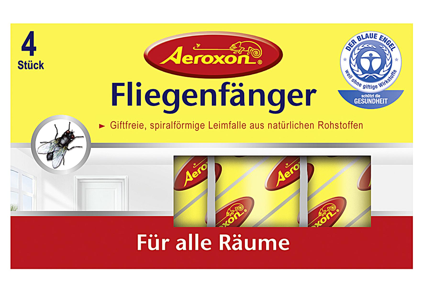 Aeroxon Fliegenfänger 4 Stück