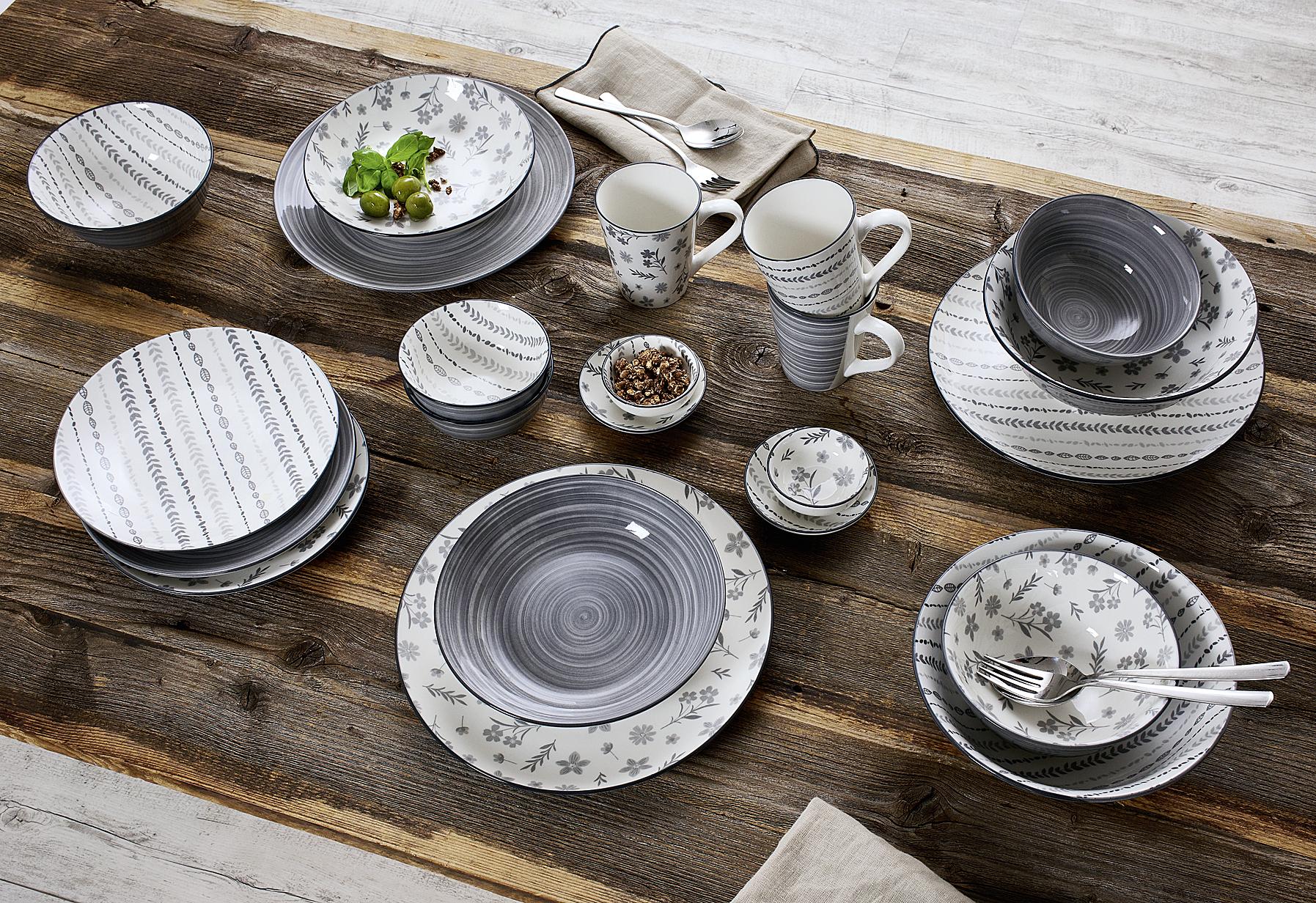 Ritzenhoff & Breker Speiseteller "Sendai" Wirbel