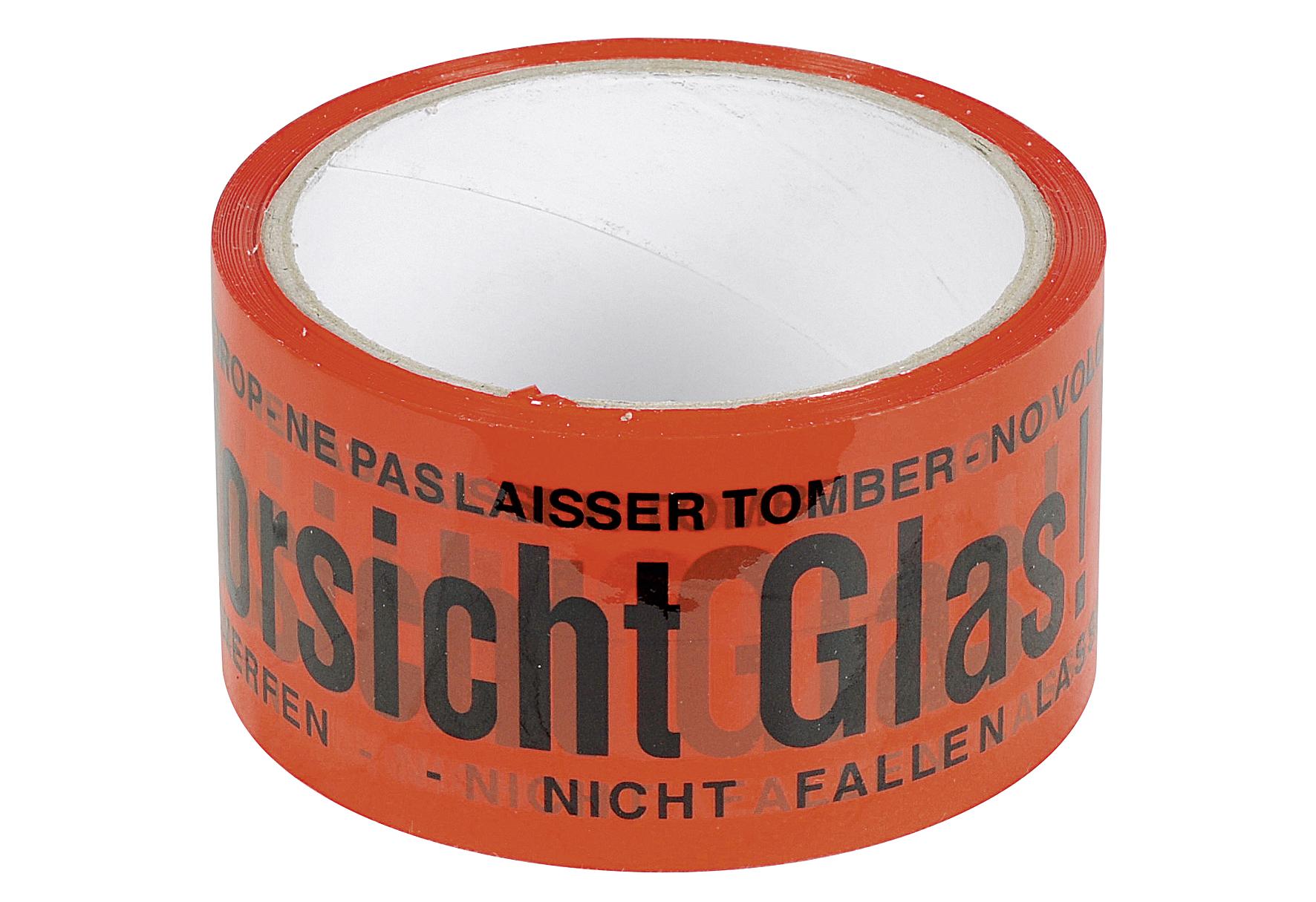 WIHEDÜ Roll.Klebeband "Vorsicht Glas