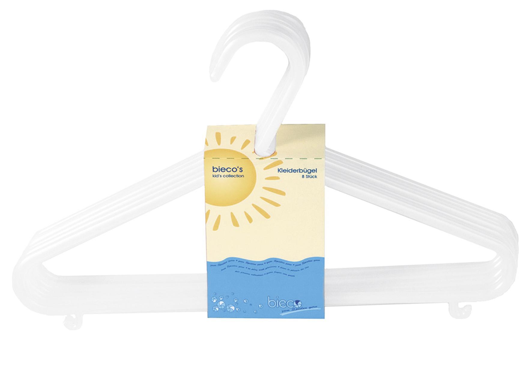 bieco Kleiderbügel 8er Set