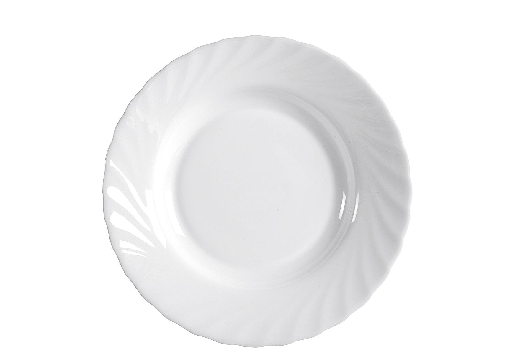 Luminarc Suppenteller Trianon Ø22,5cm weiß