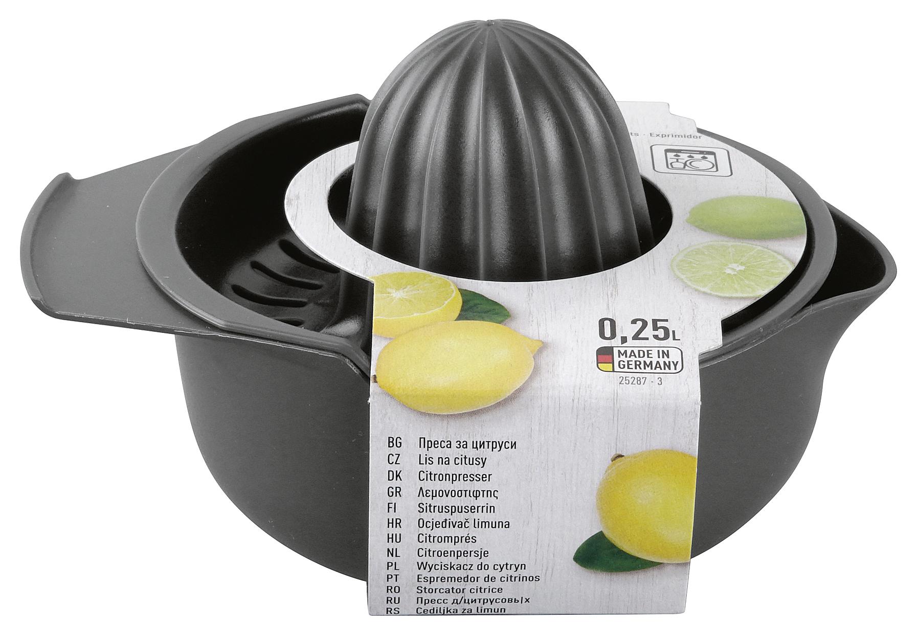 Fackelmann Zitronenpresse "Statement" 2-teilig
