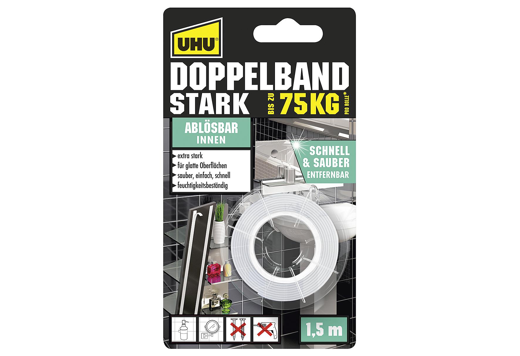UHU Doppelklebeband stark 19mm