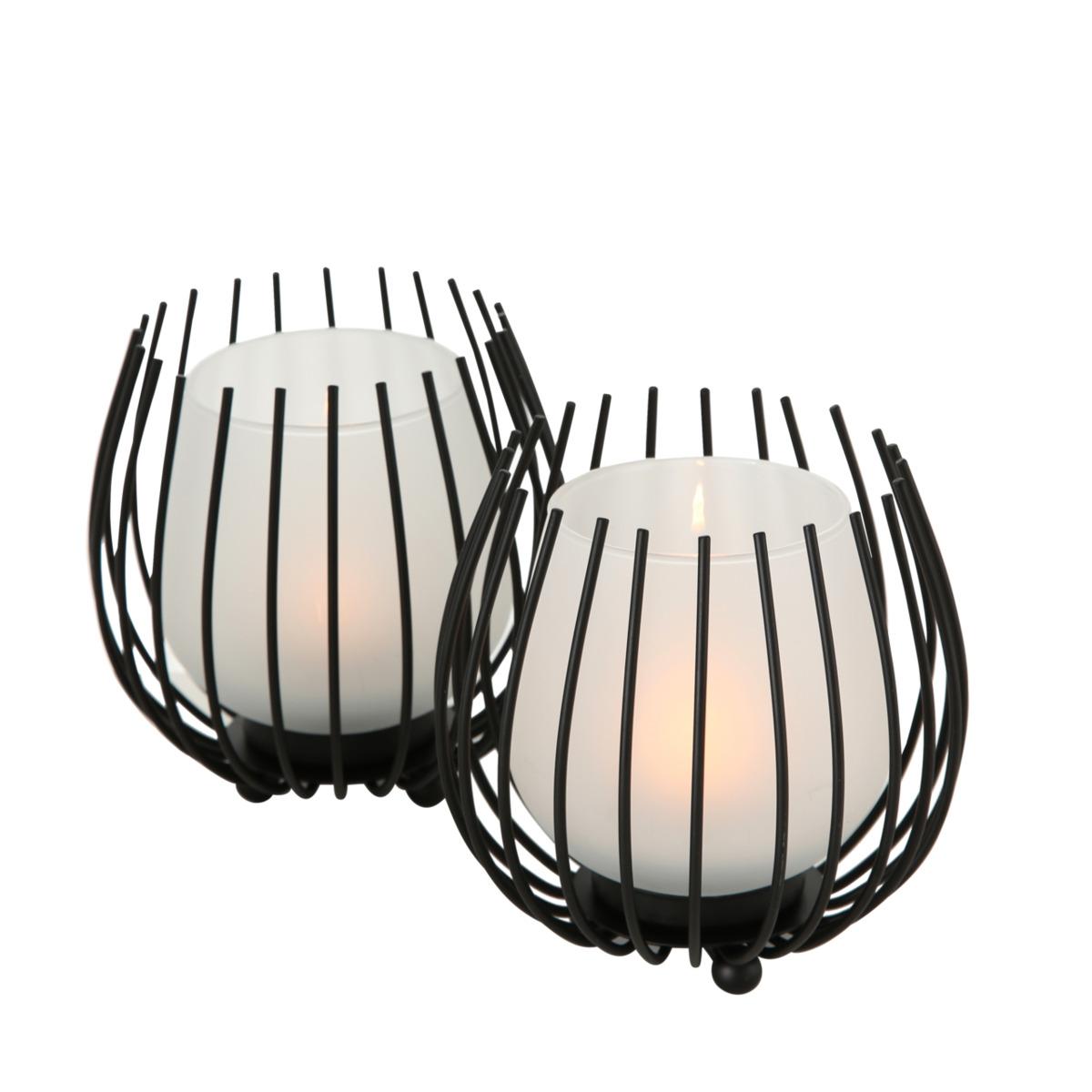 Boltze Windlicht "Laval" 2er Pack