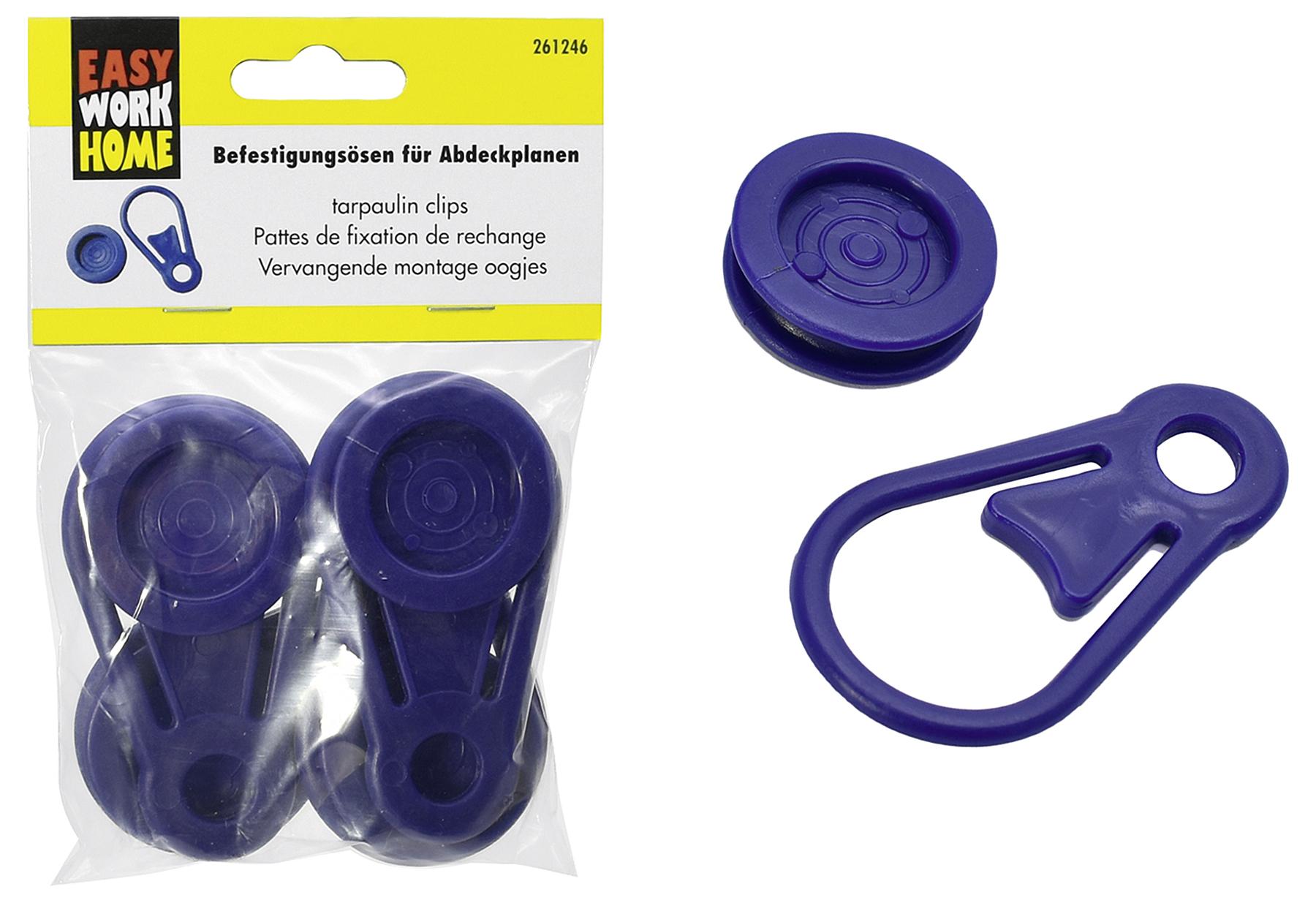 EASY WORK Befestigungösen 4er Pack