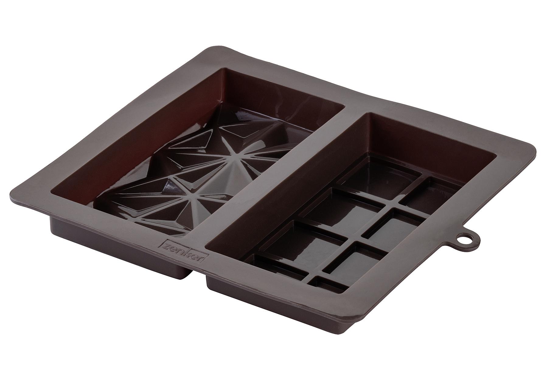 Fackelmann Silikonform doppelt Dubai-Schokolade