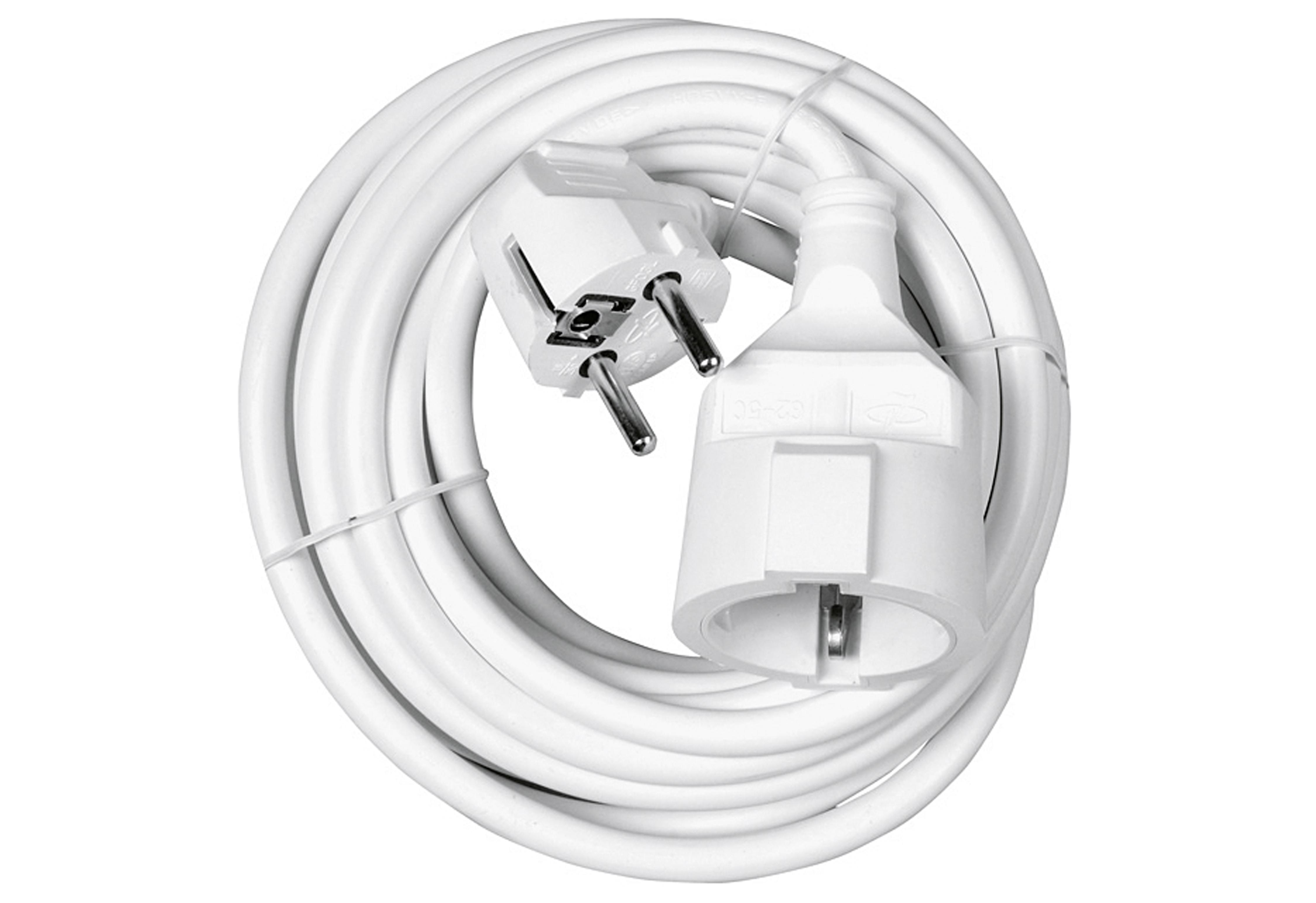 Heitech Verlängerung 5m 1,5 weiß