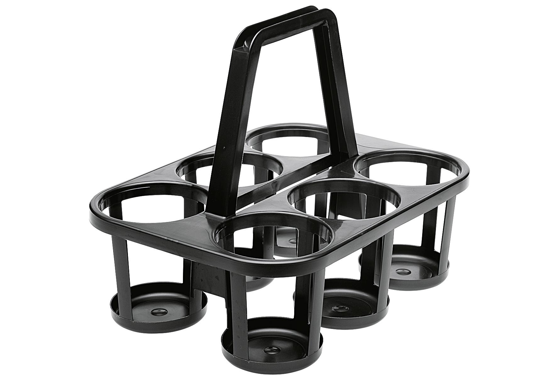 keeeper Flaschenträger 6-fach 34x26x28cm graphite