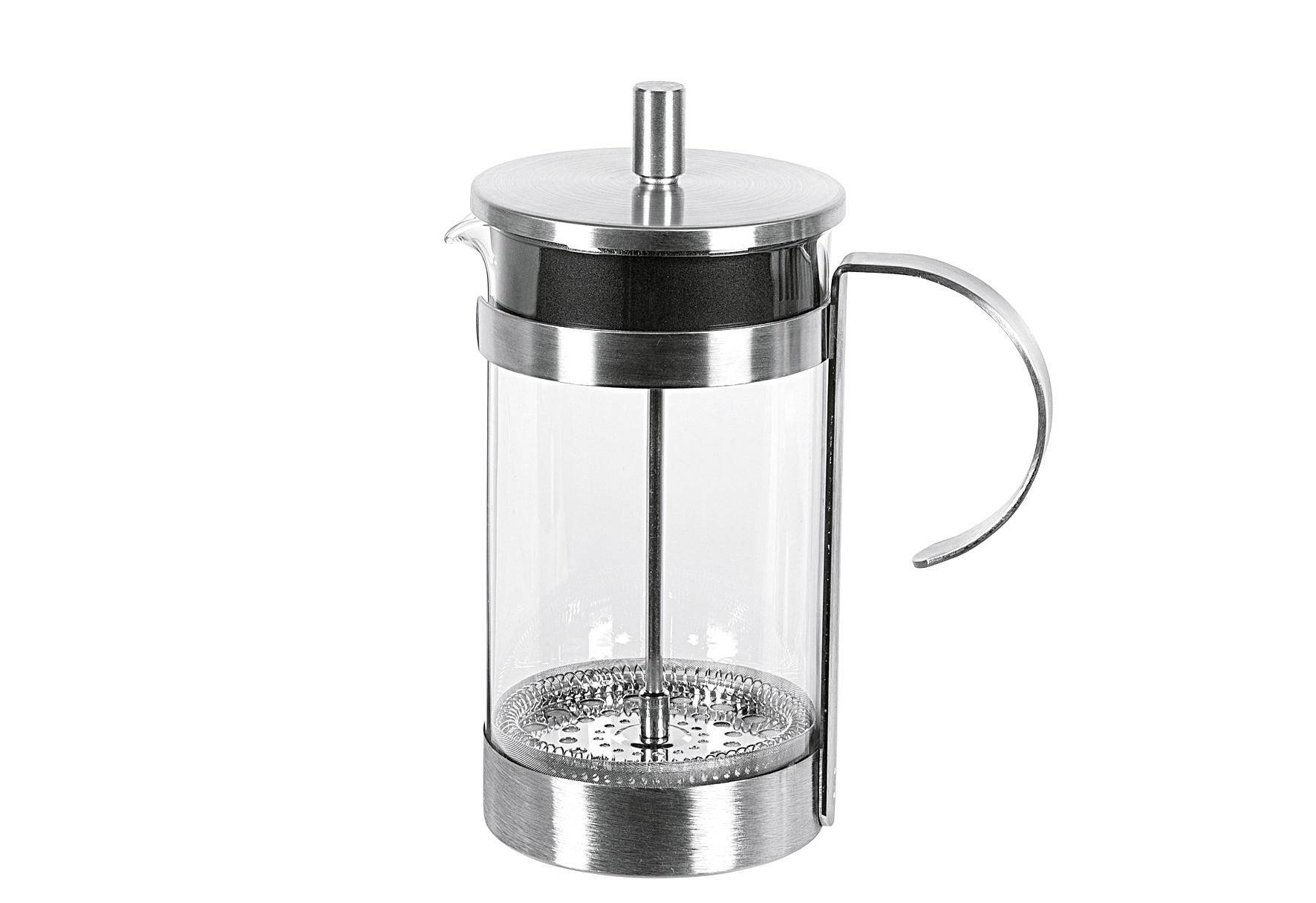 my basics Kaffeebereiter 8 Tassen Edelstahl satiniert 1 L