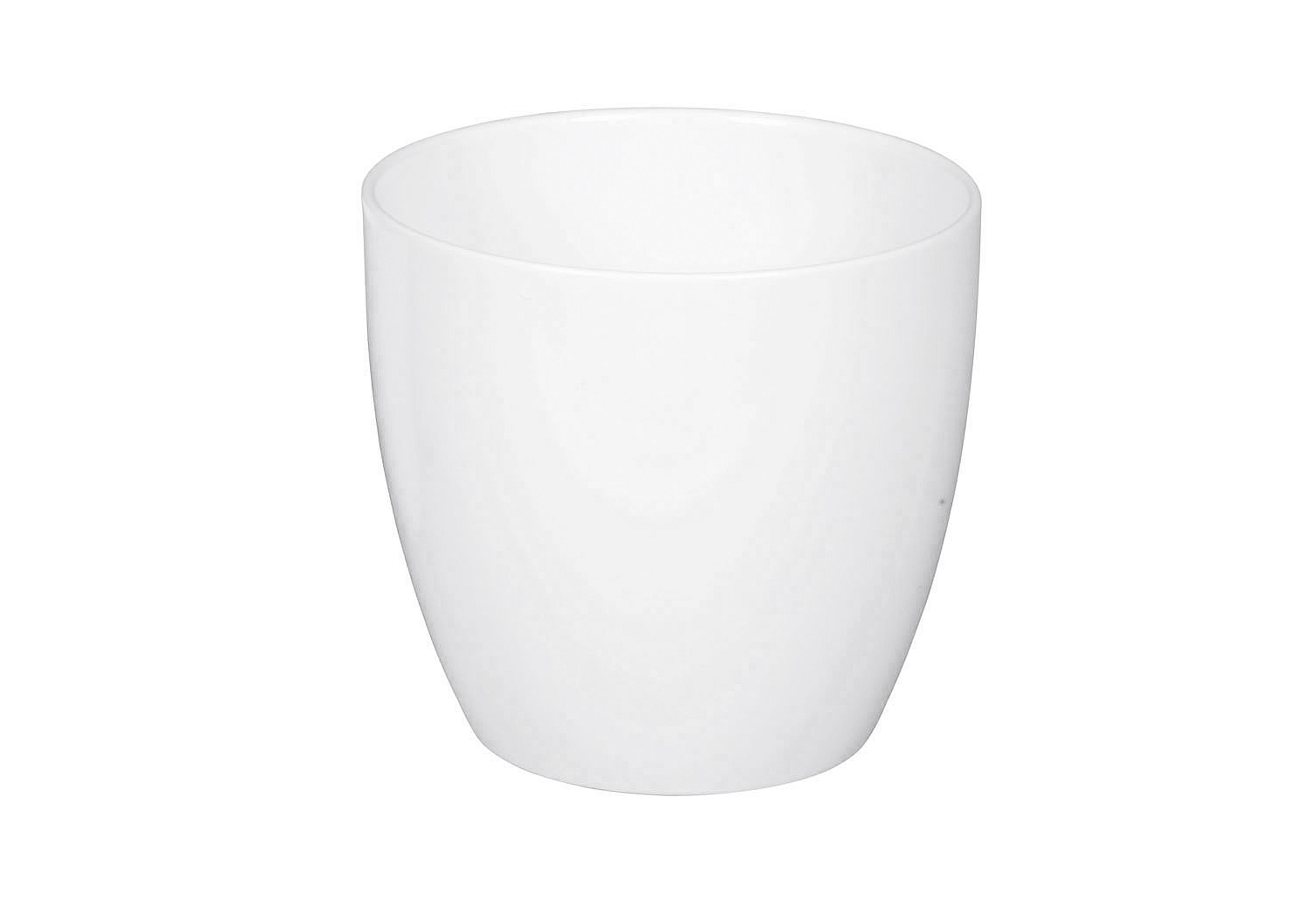 Scheurich Übertopf Alaska Keramik Ø14cm weiß