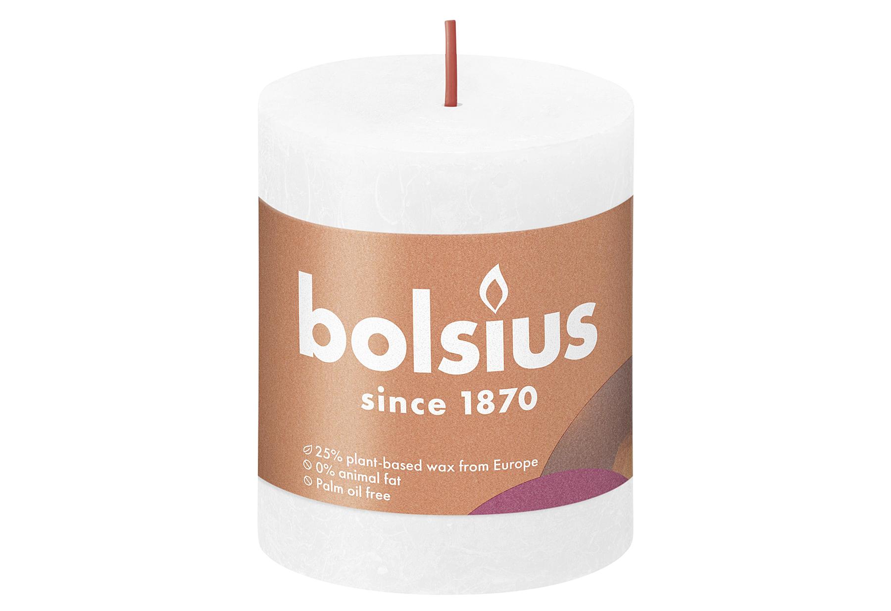bolsius Stumpenkerze "Rustiko Shine