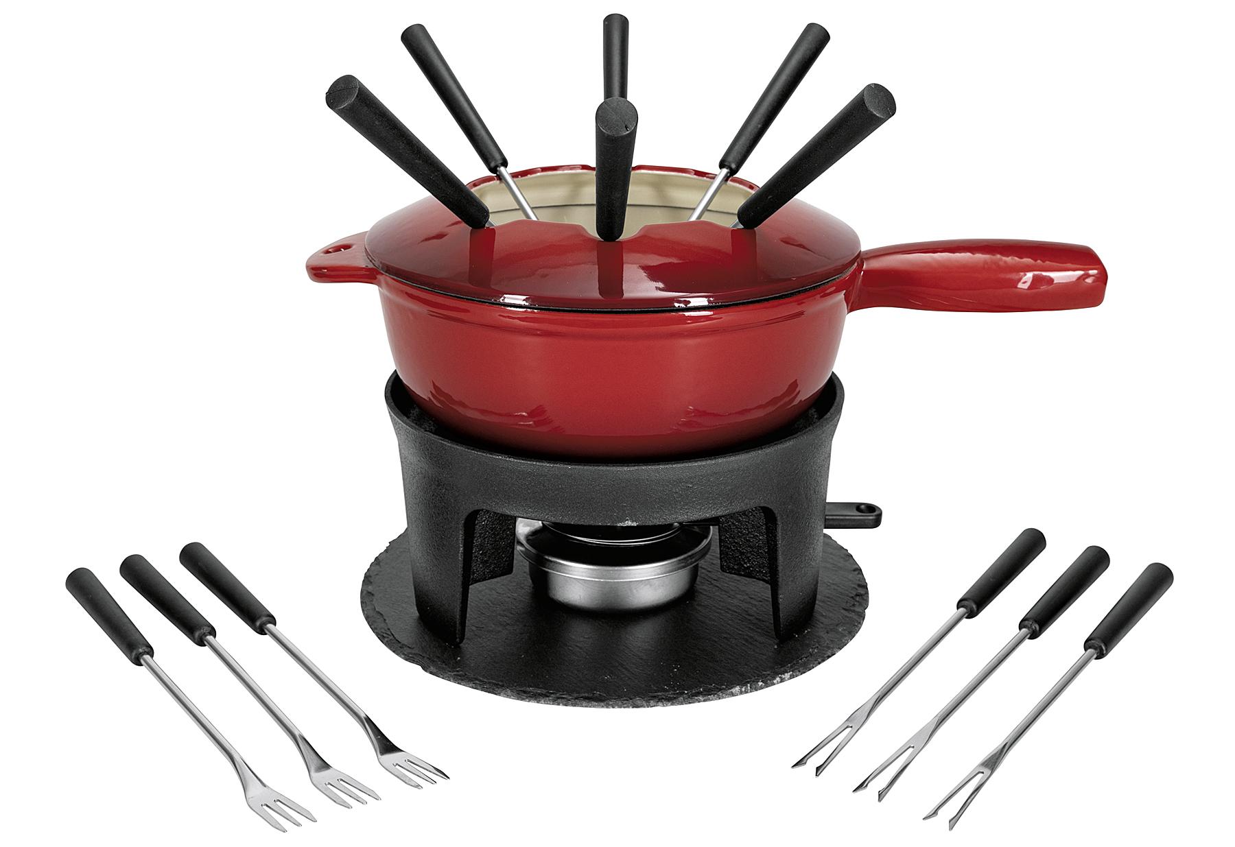 NOUVEL Fondue-Set "two in one