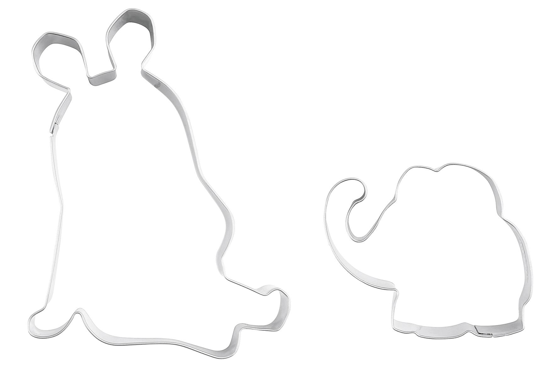 Dr. Oetker Ausstecher "Maus & Elefant