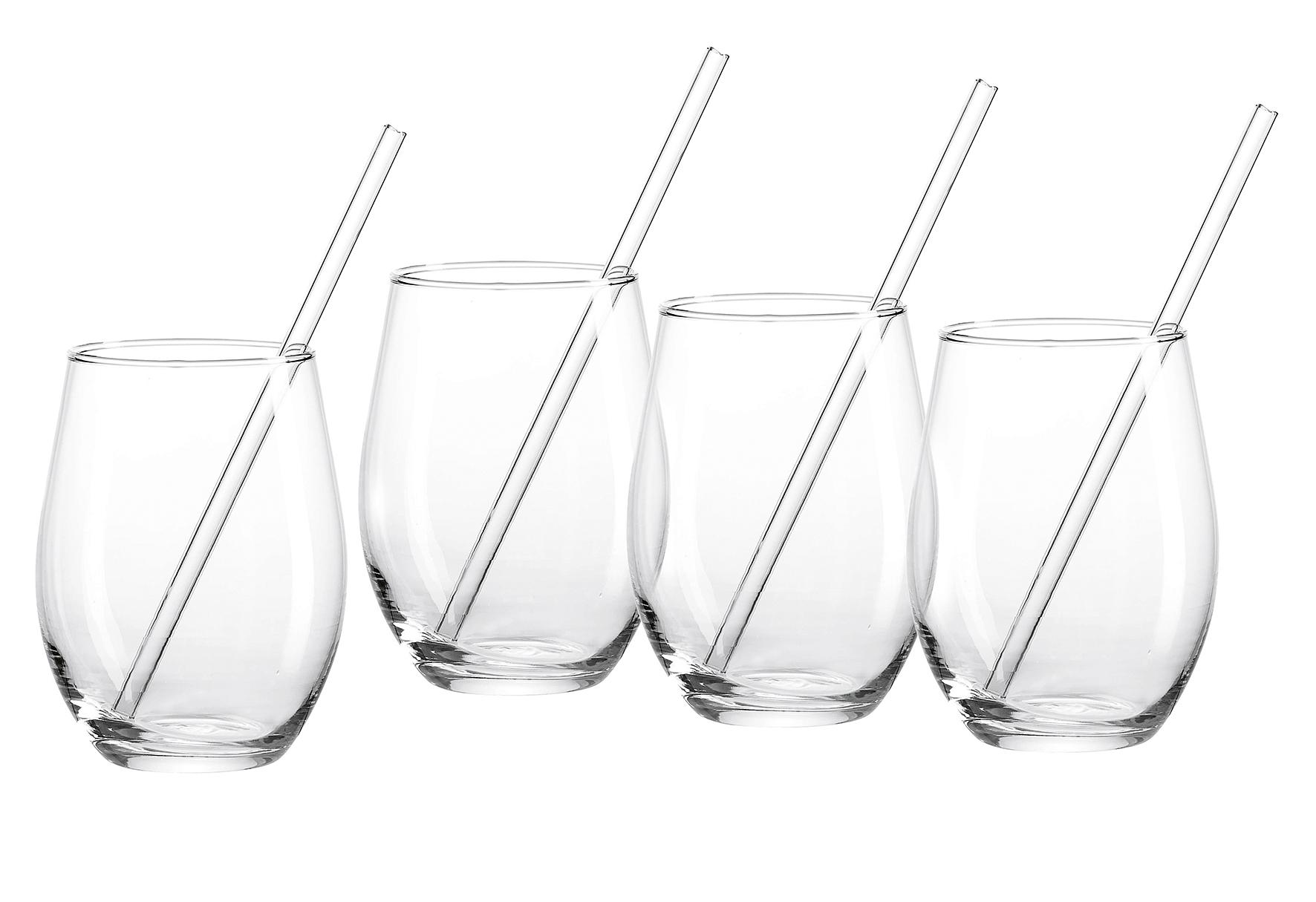 Ritzenhoff & Breker Gin / -Trinkhalm-Set 8-teilig