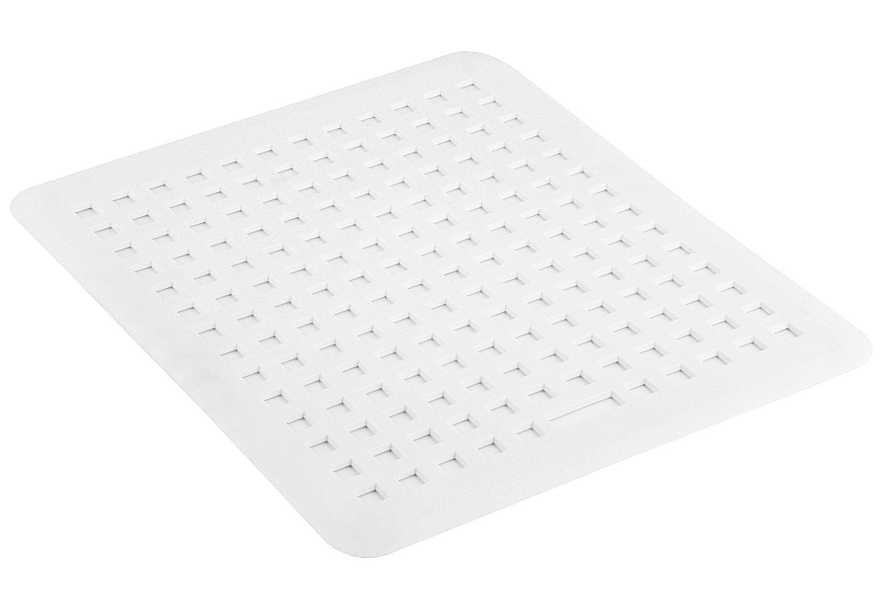 Wüllner & Kaiser Spülbeckenmatte 31,5x27cm transparent eckig