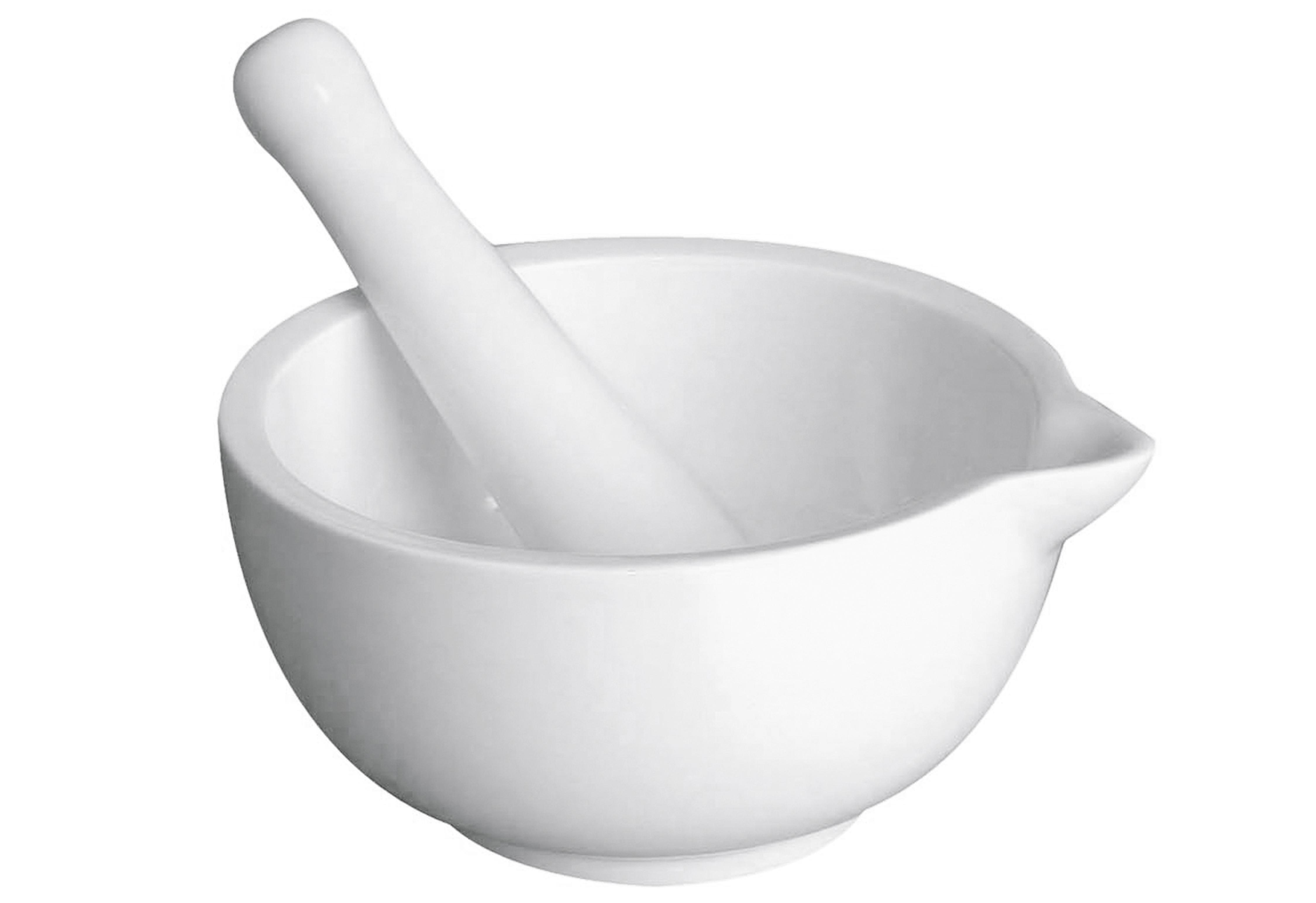 Retsch Mörser-Set Snack 14,5 cm 2 tlg. weiß